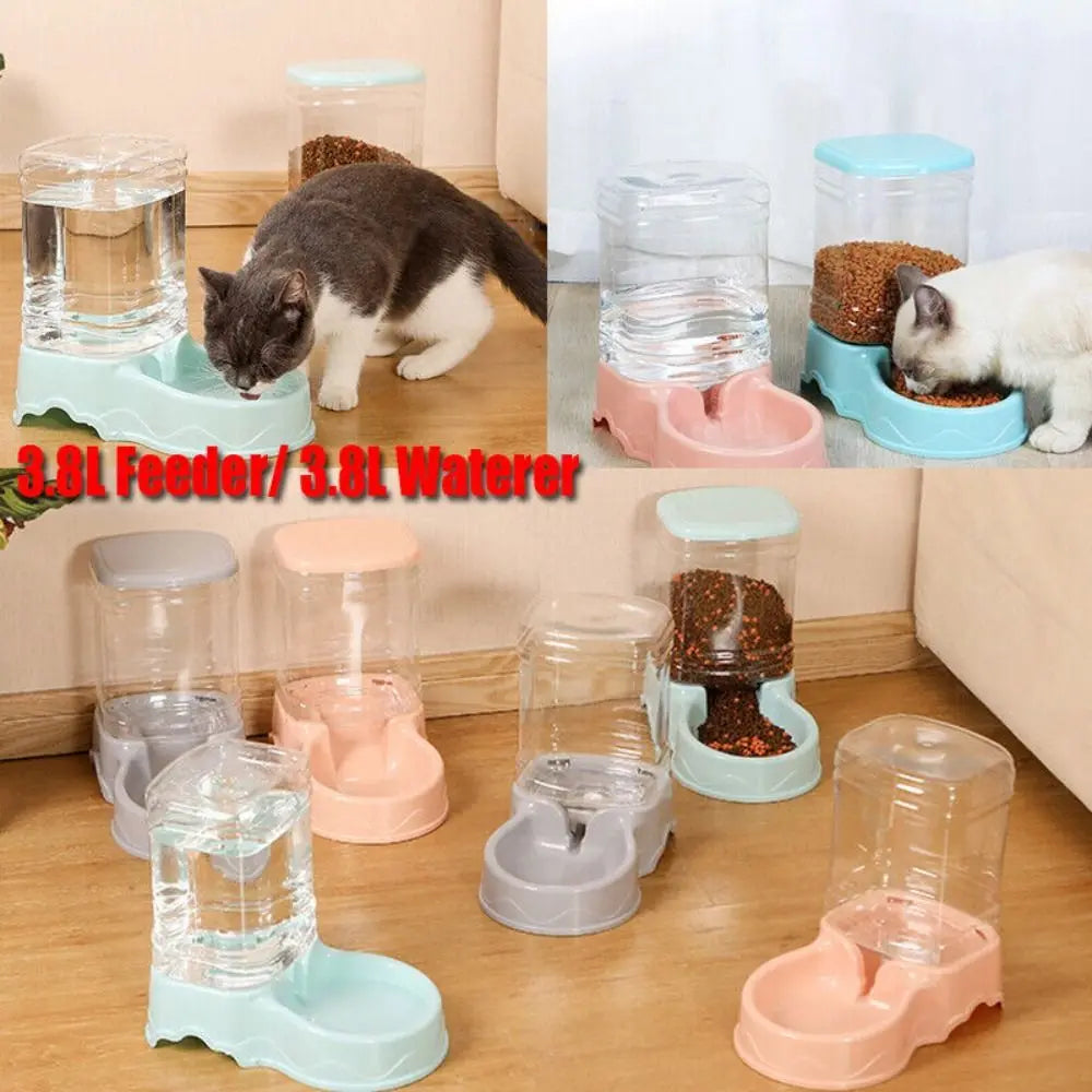 Automatic Pet Feeder Bowls