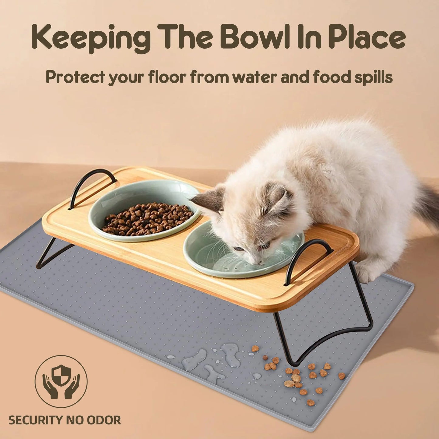 Foldable Cat and Dog Feeding Mat