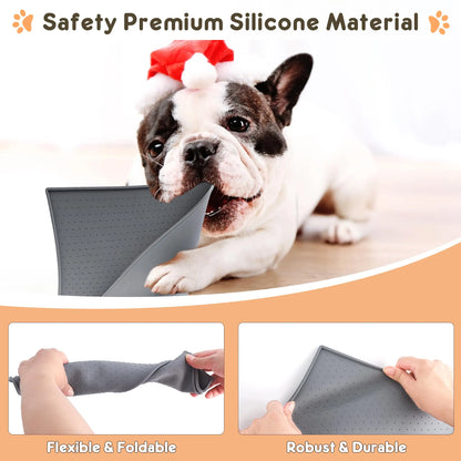 Foldable Cat and Dog Feeding Mat