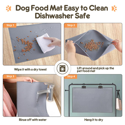 Foldable Cat and Dog Feeding Mat